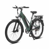 Электровелосипед WHITE SIBERIA CAMRY LIGHT 500W (матовый зеленый)