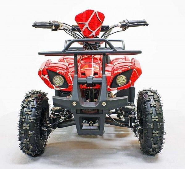Квадроцикл GreenCamel Гоби K21 (30 Ah 36V 800W R6 Цепь) Красный паук
